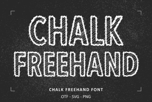 Chalk Freehand: A Sketch Font for Editorial Design
