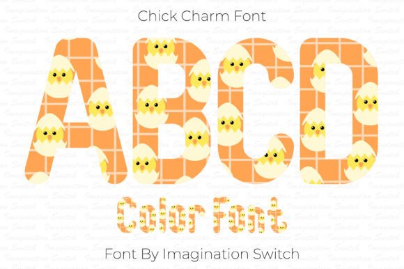 Chick Charm: A Vibrant Color Font for Editorial Design