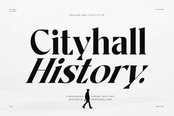 City Hall History: A Serif Font for Editorial Elegance