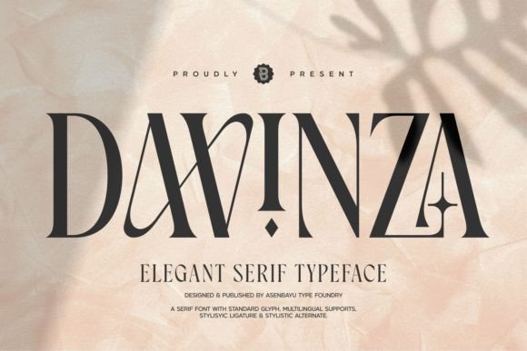 Davinza: The Elegant Serif Typeface for Premium Branding