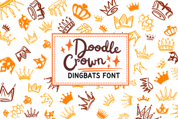 Doodle Crown: A Playful Dingbat Font for Web Design