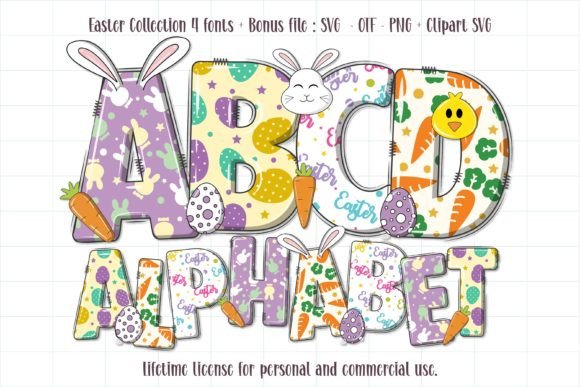Easter Collection: A Vibrant Font for Business Branding