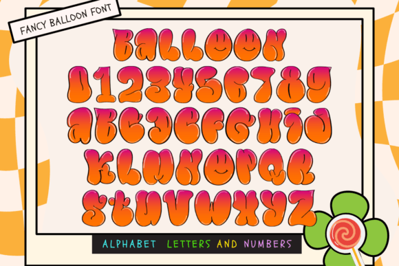 Fancy Balloon: The Ultimate Color Font for Festive Designs