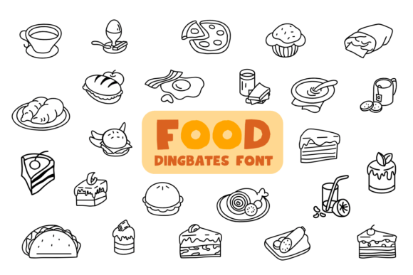 Food: A Playful Font for Branding