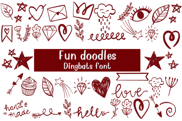 Fun Doodles: A Sketch Style Font for Creative Campaigns