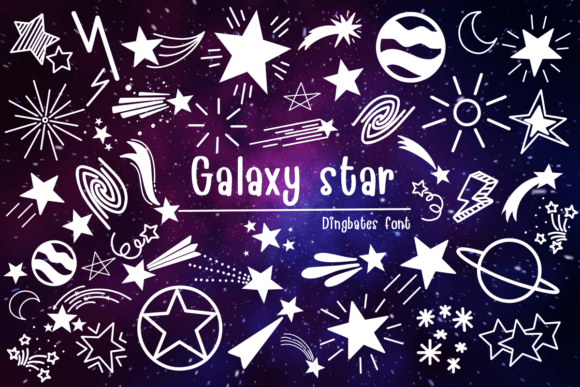 Galaxy Star: A Magical Typeface for Branding