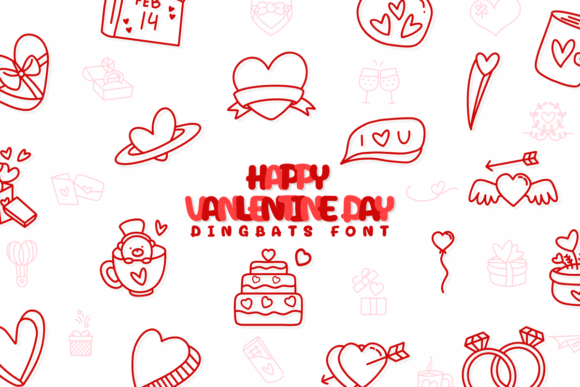 Happy Vanlentine Day: A Sketch Style Font for Brands