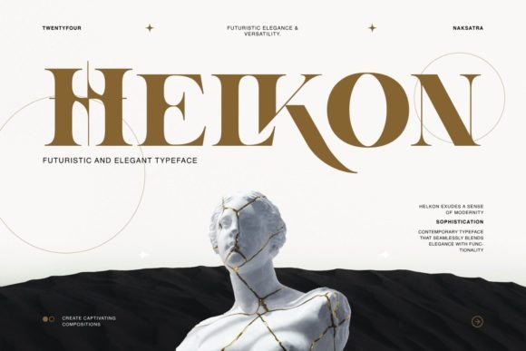 Helkon: The Cyber-Elegant Serif Font for Marketers