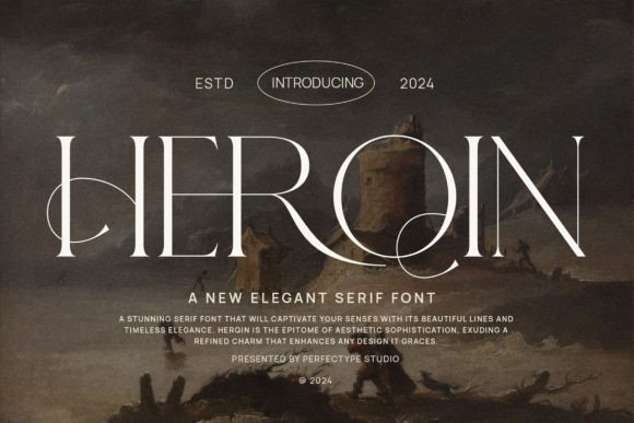 Herqin: The Elegant Serif Font for Modern Brands