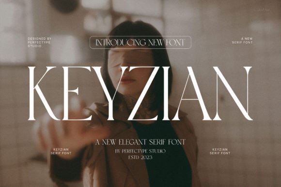Keyzian: The Elegant Serif Typeface for Editorial Design