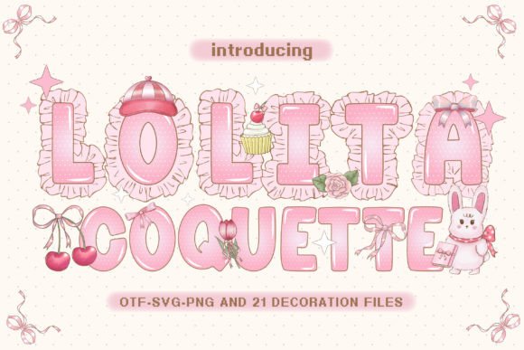 Lolita Coquette: A Maker’s Review of This Charming Font
