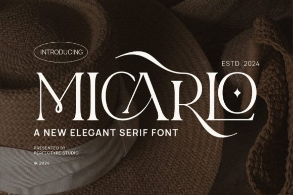 Micarlo: A Premium Serif Font for Elegant Branding