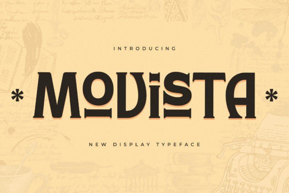 Movista: A Modern Serif Typeface for Luxury Campaigns