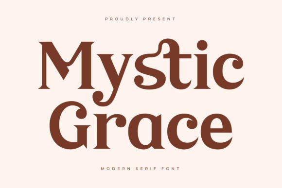 Mystic Grace: A Luxurious Serif Font for Campaigns