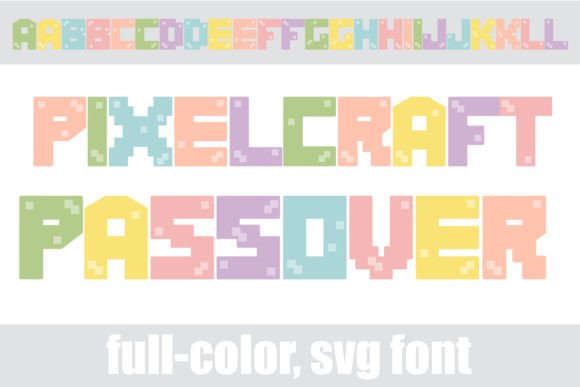 Pixelcraft Passover: A Retro Gaming Font for Web Design