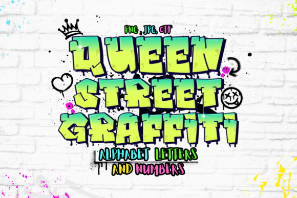 Queen Street Graffiti: The Urban Font for Bold Campaigns
