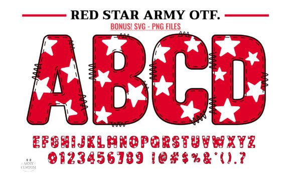 Red Star Army: A Review of the American Display Font