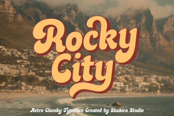 Rocky City: A Bold Serif Font for Editorial Design