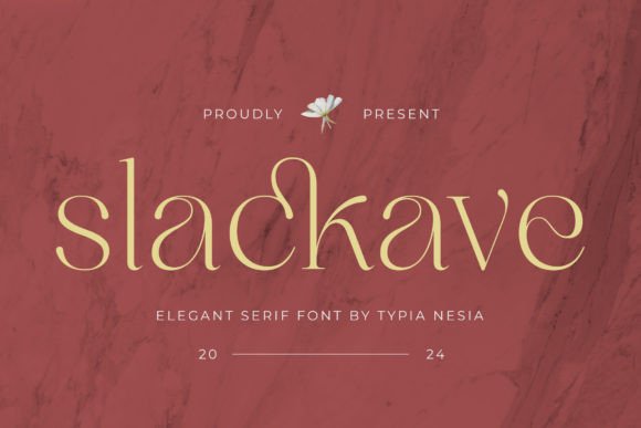 Slackave: An Elegant Serif Font for Modern Web Design