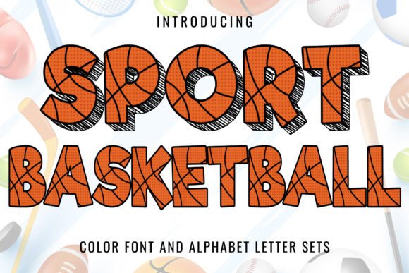 Sport Basketball Font for High-Impact Sports Marketing