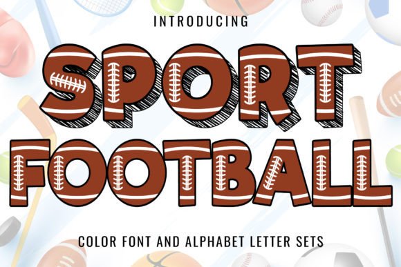 Sport Football Font for High-Impact Sports Campaigns