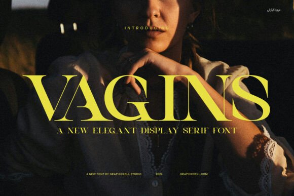 Vagins: A Vintage Serif Font for Elegant Branding