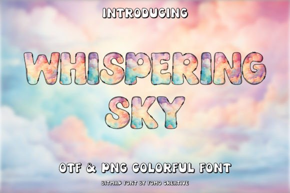 Whispering Sky: The Ultimate Color Font Review